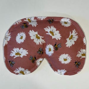 XL eye pillow/face rice pack: Migraine and sinus relief hot/cold pack (optional lavender or peppermint scent)