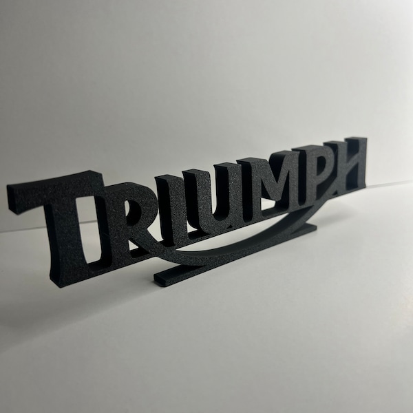 Triumph Motorrad Logo Deko