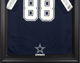 dallas cowboys jersey display case