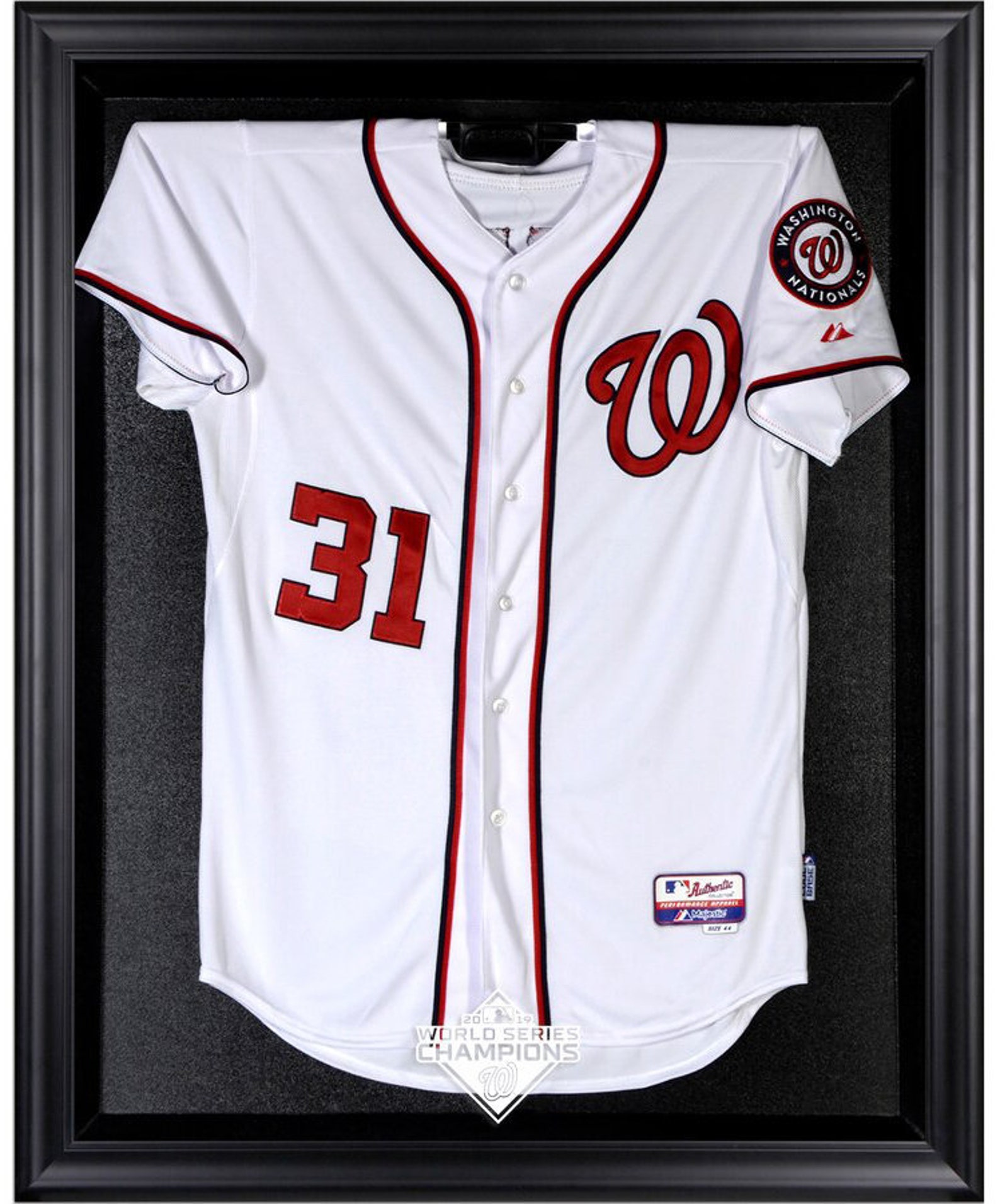 2019 World Series Washington Nationals Champions Framed Jersey - Etsy
