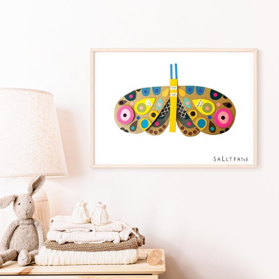 Collage moth