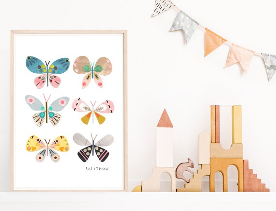 Butterfly wall art