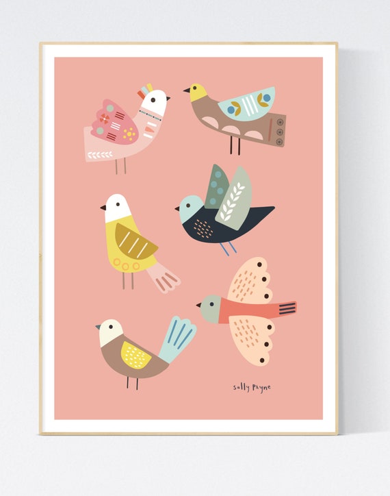 Birds-  wall art