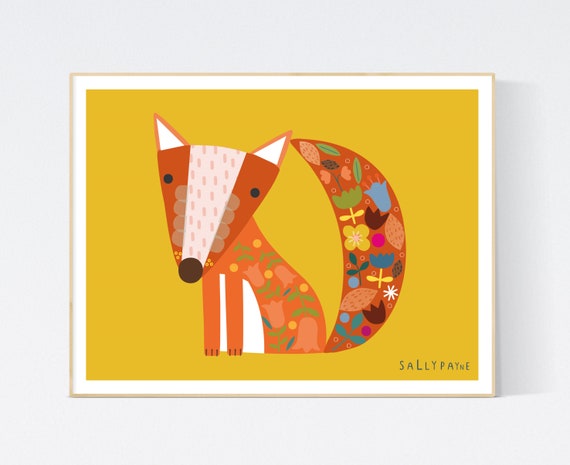 Fox wall art