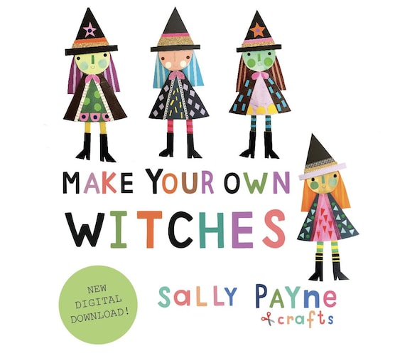 Cardboard Witch Craft Kit — Digital Download