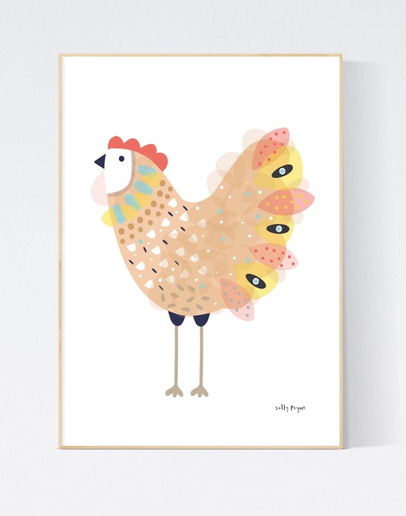 Chicken  wall art