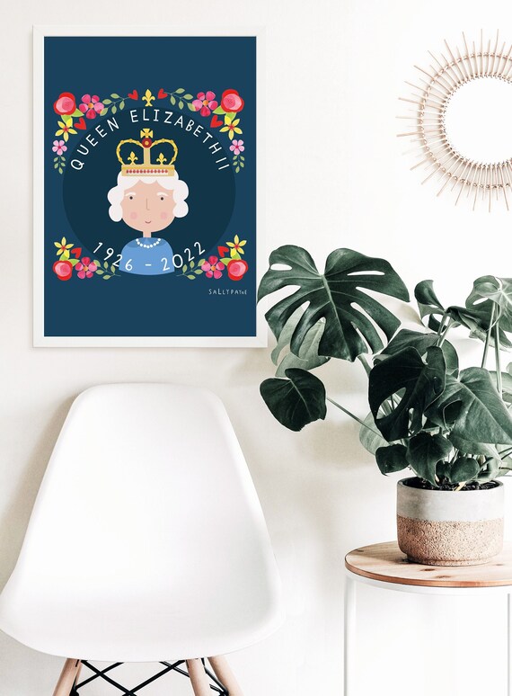 Queen wall print
