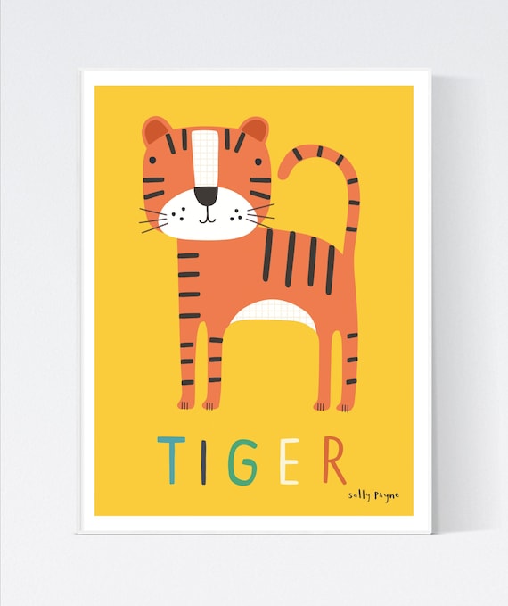 Tiger  wall art