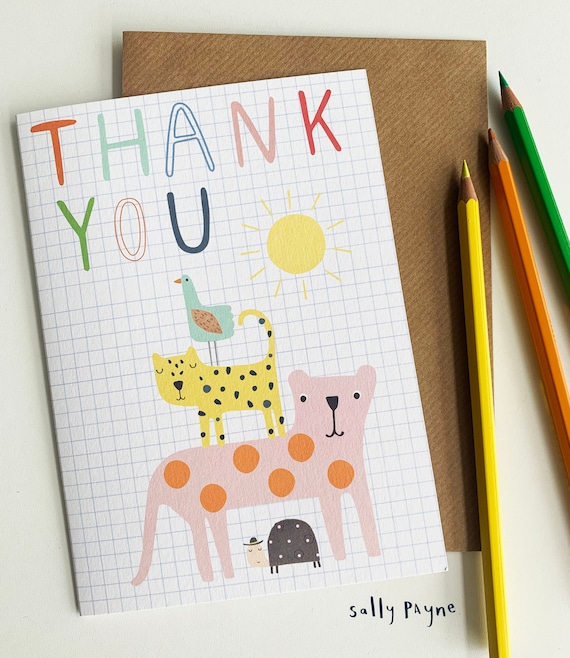 Thank you card