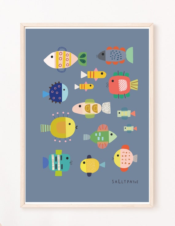 Fish wall art