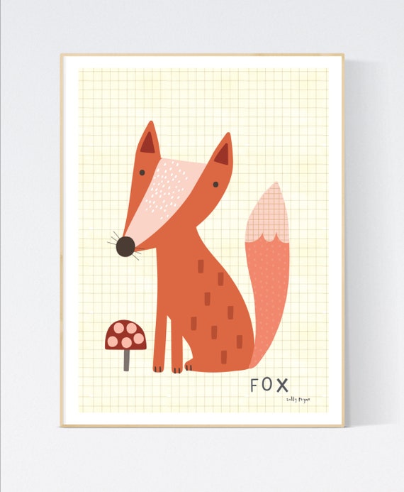 Fox wall art