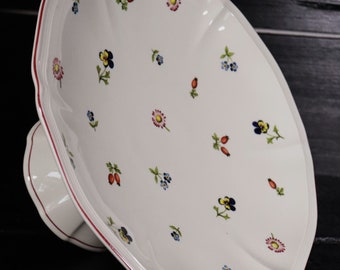 Villeroy & Boch Petite Fleur coupe à fruits sur pied 26 cm pièce maîtresse #V1