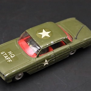 H. Q. Staff Car Oldsmobile Super 88 - 1/43 Corgi toys 358 - Vintage #D