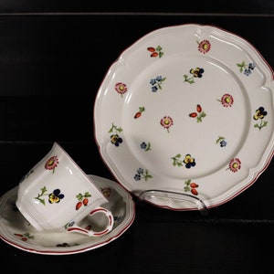 Villeroy & Boch Petite Fleur coffee set 3 pieces Country Collection V1 image 3