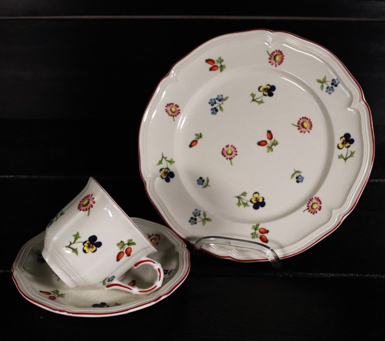 Villeroy & Boch Petite Fleur coffee set 3 pieces Country Collection V1 image 3