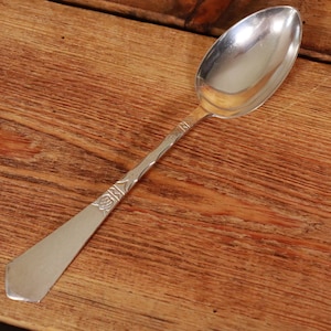 Antique Robbe & Berking Menu Spoon 800 Silver Hand Hammered / Spoon 22 cm #M