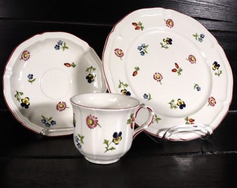 Villeroy & Boch Petite Fleur service à café 3 pièces Country Collection #V1