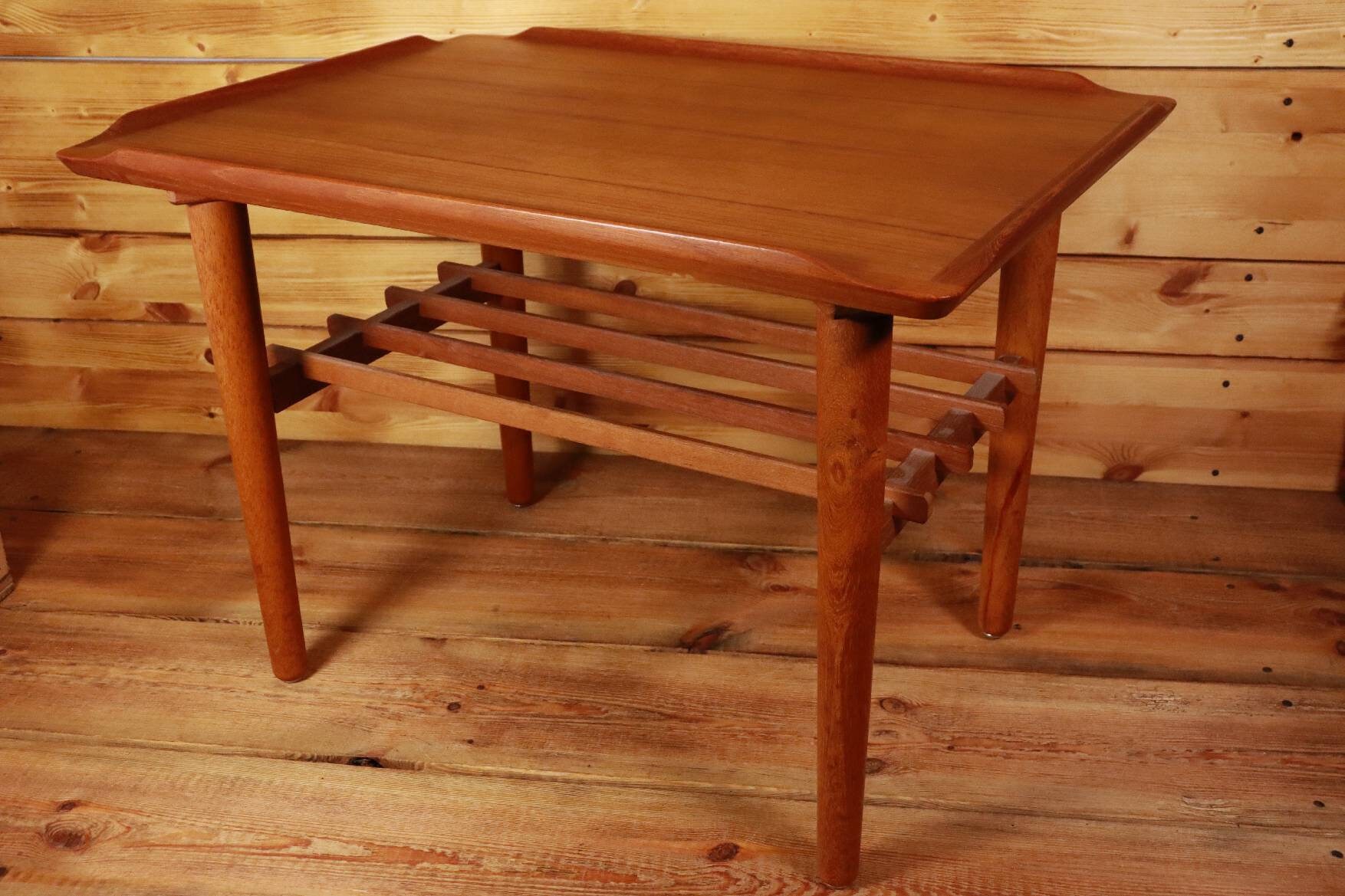 13+ Teak Block Coffee Table