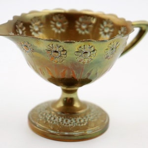 Art Nouveau WMF brass cream jug / jug / H 7.3 cm / antique #W