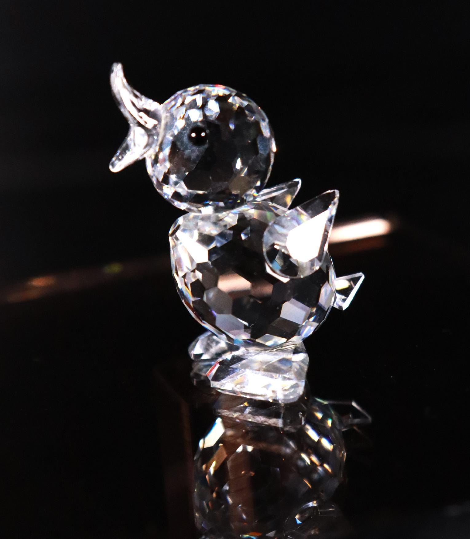 スワロフスキー Swarovski クリスタルひよこ置物 スワロフスキー置物・アクセサリー専門店 ☆プラネタリウム