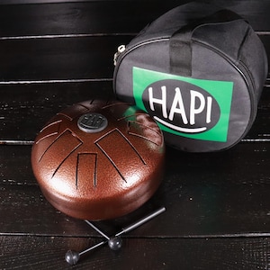 新品　ハンドパン　HAPI ドラム シリーズ Dアケボノ Amazon.co.jp: HAPI スリットドラム Drum Miniシリーズ D