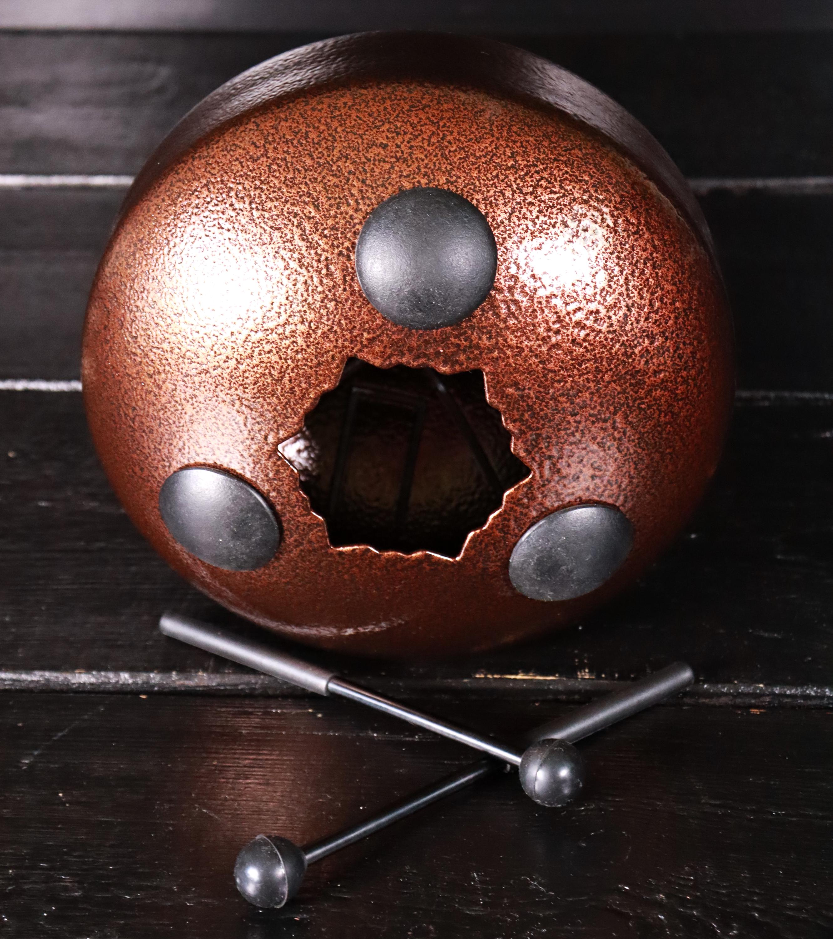 HAPI Drum Mini D Akebono Scale ブラウン HAPI Drum Mini D-akebono Mental Health Handpan Asian Sound
