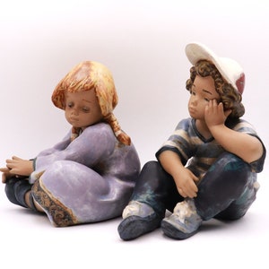 LLADRO Spain Figure Long Day 2209 Cansadita Boy 19 cm I image 10