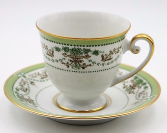 Tirschenreuth Trianon Florenz Kaffeetasse m. Untere / gepflegter Zustand #V5