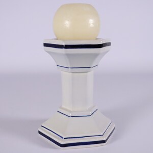 GILDE Delft candlestick / holder / hand-painted / Holland #Z3