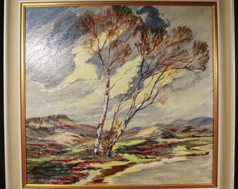 Painting - Heinrich Warming (Flensburg) / 1895-1969 / Fanø 1962