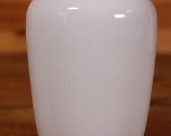 KPM Porzellan Zeptermarke Vase Weiss 13 cm Halle-Tee /Chip 3#N