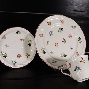 Villeroy & Boch Petite Fleur coffee set 3 pieces Country Collection V1 image 4
