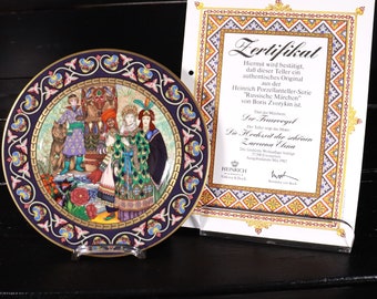 Villeroy & Boch Heinrich Teller Russian Fairy Tales 1982 The Firebird 10#W