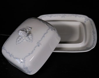 AK Kaiser butter dish square Rococo shape Dubarry Medinette 110 #V1