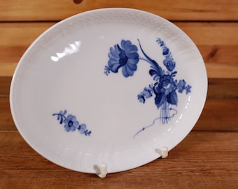 Royal Copenhagen Blaue Blume 1863 Servierplatte 25,5 x 18 cm geschweift 4#M