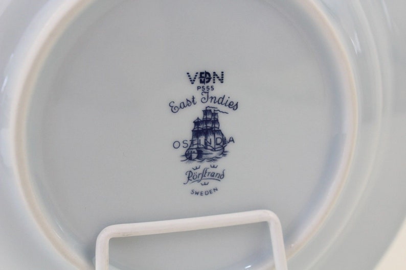 Rörstrand Ostindia / Soup plate deep plate / Sweden / NEW T image 1
