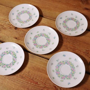 Rosenthal Romance in colorful 5 saucers / Set #Y1