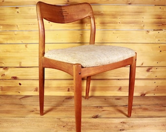 Mid Century Johannes Andersen Teak Dining Chair / Uldum / Danish vintage #1