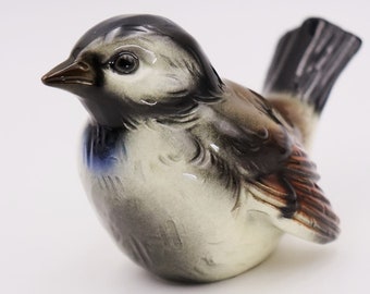 Goebel porcelain figurine bird sparrow CV 73 / or Musje, sparrow #W