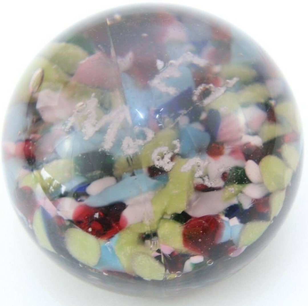 Paperweight / Ed. Means / Smoked Glass / Crumb Bed / Etsy