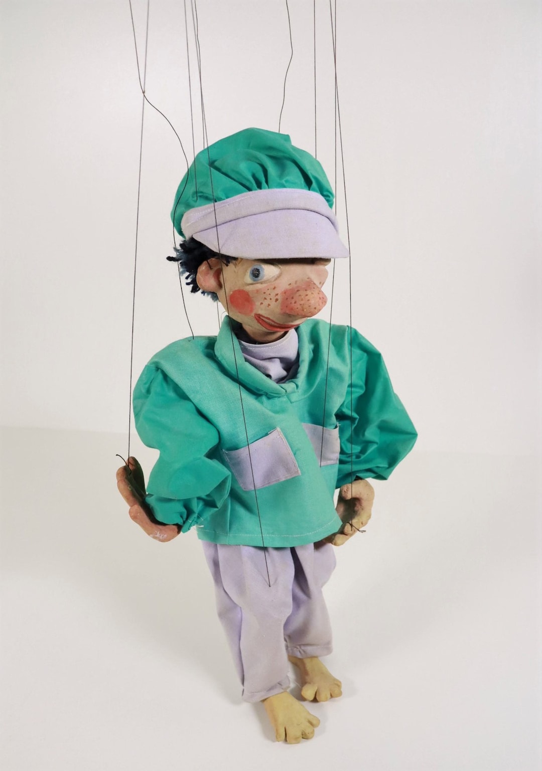 Antique / Puppet Theater / Hand Puppet / Doll Y3/1 Etsy