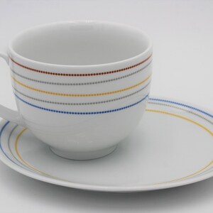 Thomas / Porzellan / Tasse mit Untertasse / Coup Lino / #V4