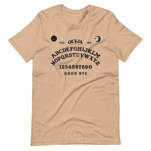 Ouija Board Mystical Oracle Tarot Spiritual T-shirt Halloween Witch Wiccan Celestial