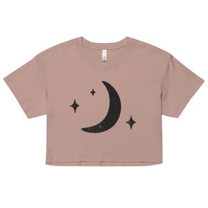 Moon & Stars Crop Top | Witchy