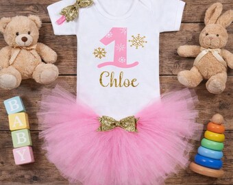 Personalised first Birthday Tutu Outfit Wonderland Birthday Dress birthday girl outfit