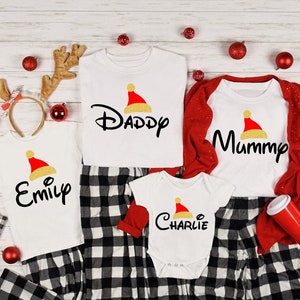 Christmas Family Matching T-Shirts / Christmas Matching T-shirts/ Christmas family outfit/ Christmas Jumper/ Christmas costume