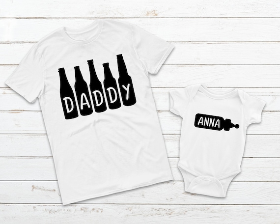 Camisetas personalizadas a para papá bebé regalo para - Etsy México