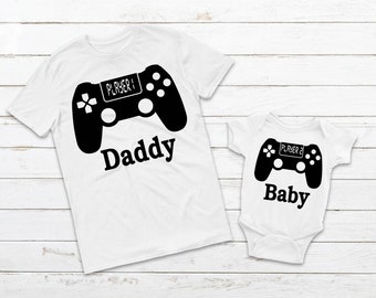 Dad and son matching T-shirts Gift for daddy gift for newborn family matching T-shirts Gift for Dad Birthday gift for daddy and baby