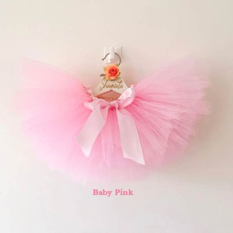 Handmade tutu skirt/ Girls Party tutu/ Flower girl tutu/Ballerina Tutu/ Wedding tutu/ birthday tutu/Baby Gift/ Baby tutu/ Girls Gift image 4