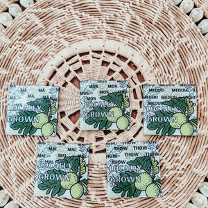 Locally made  breadfruit magnets